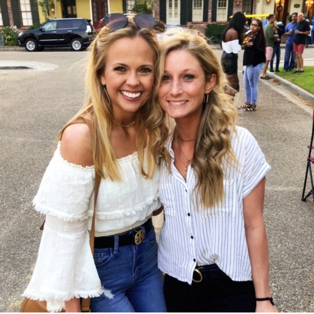 White off the shoulder top!!
